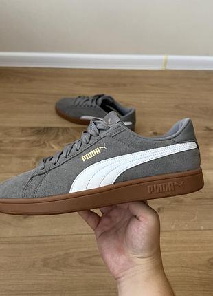 Замшеві кеди puma smash 3.0 fl sneakers