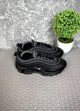 Nike air max 97 кроссовки 38 размер спортивные черные
