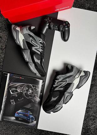 Чоловічі кросівки new balance 9060 grey black