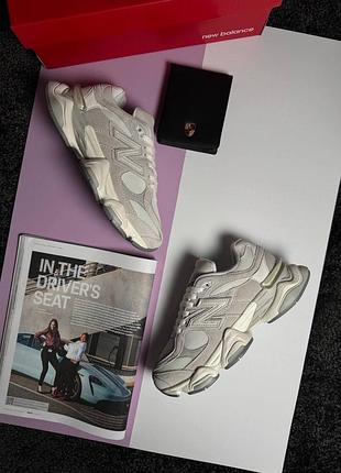 Жіночі кросівки new balance 9060 light grey white