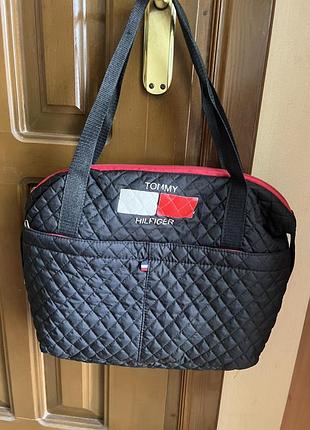 Сумка стеганая tommy hilfiger