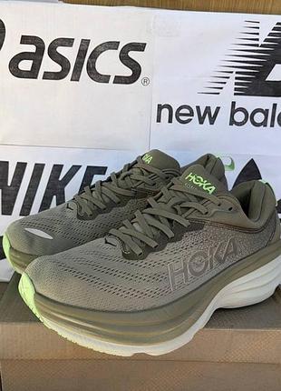 Кроссовки hoka one one bondi 8 для тренировок asics беговые