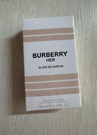 Burberry her elixir de parfum 100 мл