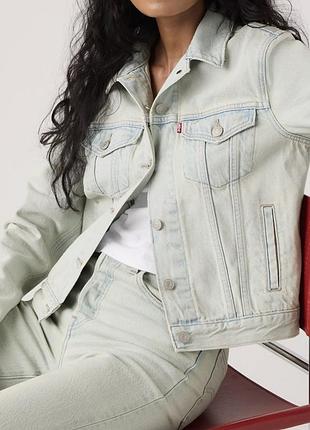 Джинсова курточка levi's original trucker jacket розмір на м