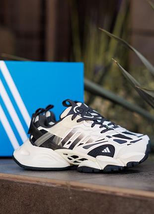 Кросівки adidas vento xlg runner deluxe white black grey