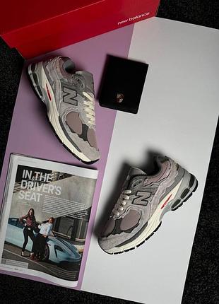 Жіночі кросівки new balance 2002r wl grey pink