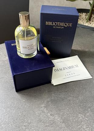 Українські нішові парфуми bibliotheque de parfum imaginarium, 100 мл. новий  не використовувався