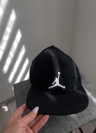Кепка jordan pro jumpman snapback оригінал чорна бейсболка nike one size