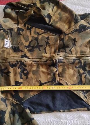 Кофта чоловіча nike nsw fleece aop камуфляжна