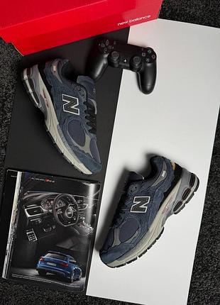 Чоловічі кросівки new balance 2002r ml navy