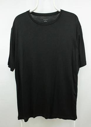Базовая швейцарская футболка из древесины muntagnard &amp; swiss legna viscose black t-shirt