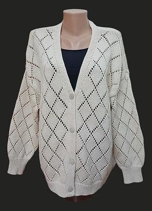 Кардиган жіночій primark розмір xl - xxl ( 18-20 ) кольору айворі
