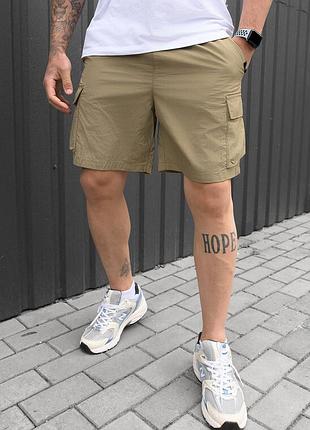 Чоловічі шорти в кольорі світлий хакі staff cargo sen light khaki