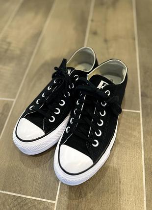 Converse chuck taylor all star чорні, р. 36,5