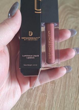 Defiance beauty luminous liquid lipstick,warrior