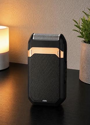 Акумуляторна електробритва з usb зарядкою + міні тример