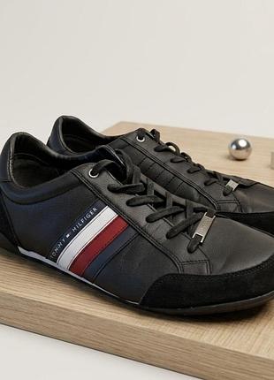 👟 чоловічі шкіряні кросівки tommy hilfiger | розмір 44 (28 см)