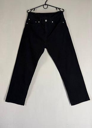 Мужские черные вельветовые брюки levi's