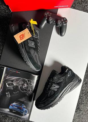 Чоловічі кросівки new balance 991v2 all black
