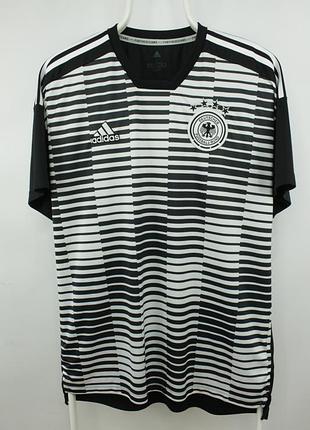 Спортивна футбольна футболка adidas 2018 germany football pre-match jersey ce6632