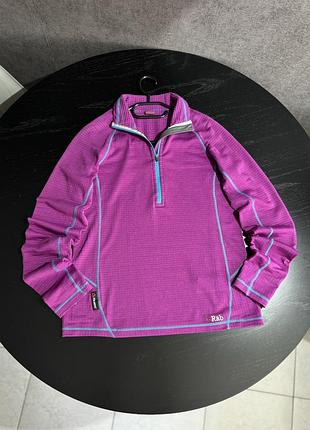 Жіночий фліс rab pull-on fleece вафельна флісова кофта
