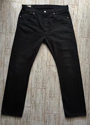 Джинси levi’s premium original 501® black w38 l34 оригінал