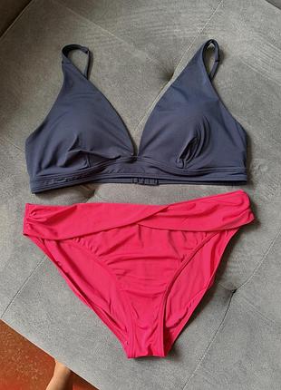 Суцільний яскравий роздвкупальник 48/50 - л / primark  / f&f