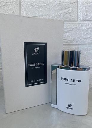 Afnan pure musk, 100 мл парфюмированная вода унисекс (оригинал)