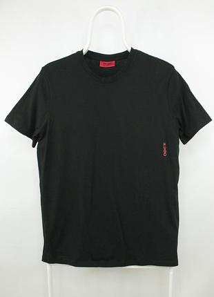 Качественная базовая футболка hugo boss red 84 black basic t-shirt men’s