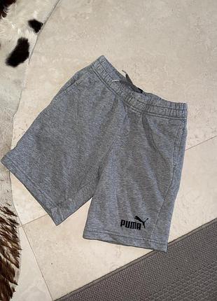 Шорти puma дитячі бавовняні бавовна натуральные хлопковые хлопок  шорты спортивные спортивні