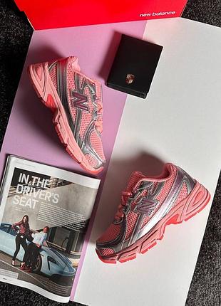 Жіночі кросівки new balance 740 pink silver