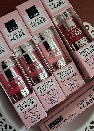 Блиск-сироватка для губ з пептидами avon