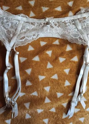 Пояс для панчох мереживний ann summers 34-36