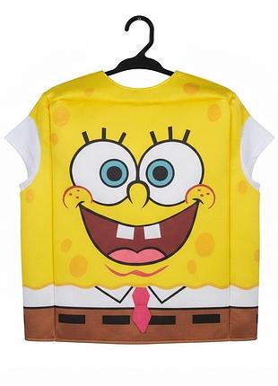 Карнавальный костюм накидка sponge bob губка бок