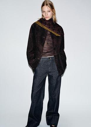 Джинси еластичні bootcut zara - s, m, l, xl