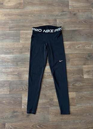 Жіночі спортивні лосіни nike pro dri fit розмір s