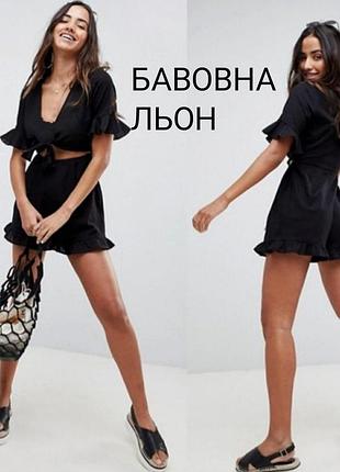 Современный прогулочный комбинезон/ ромпер/ хлопок/ лён