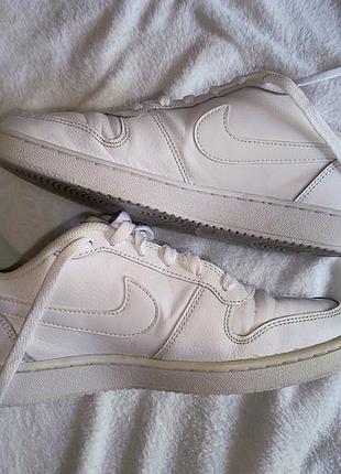 Кроссовки nike ebernon low white aq1779-100, белые