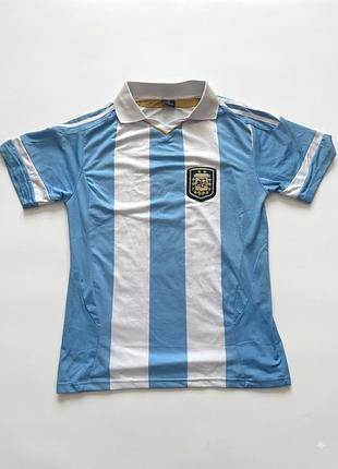 Футбольна джерсі аргентина messi 10, розмір m (з коміром)