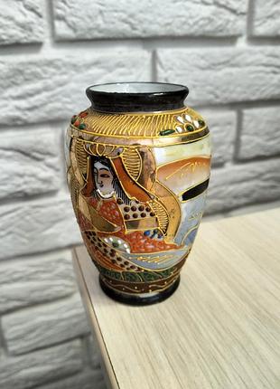 Японська ваза з фарфору ручний розпис