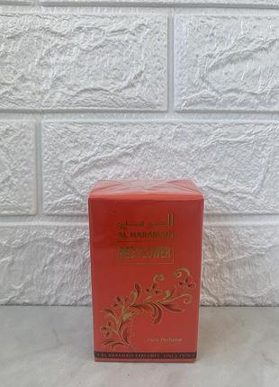 Al haramain red flower, pure parfume, масляные духи, 12 мл, для женщин  (оригинал)