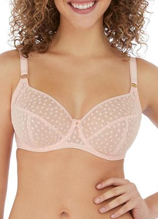 38ff/85h брендовый бюстгальтер freya starlight underwired side support balcony bra на пышную грудь
