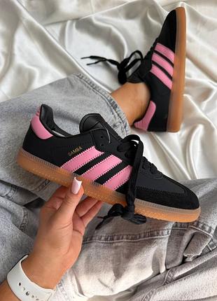 Adidas samba messi black pink