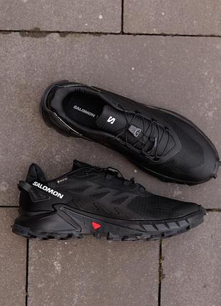 Кросівки salomon supercross 4 gore-tex black