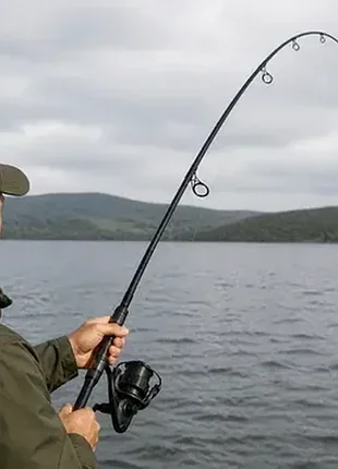 Вудилище спінінгове boyaby 11684 3,9 м тест 4,0lb 5+1g вага 359 г