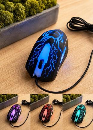 Мишка з підсвічуванням / комп'ютерна мишка з rgb-підсвічуванням 🖱️