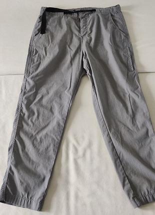 Штани джогери cropp town comfort з ремнем спортивні w36 xl сірі брюки