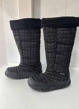 Mountrek lisa tall quilted високі стьобані чоботи дутики