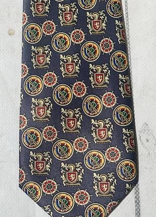 Thai silk винтажный шелковый галстук.