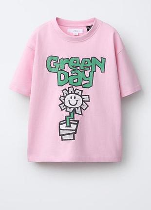 Футболка с принтом zara для девочки